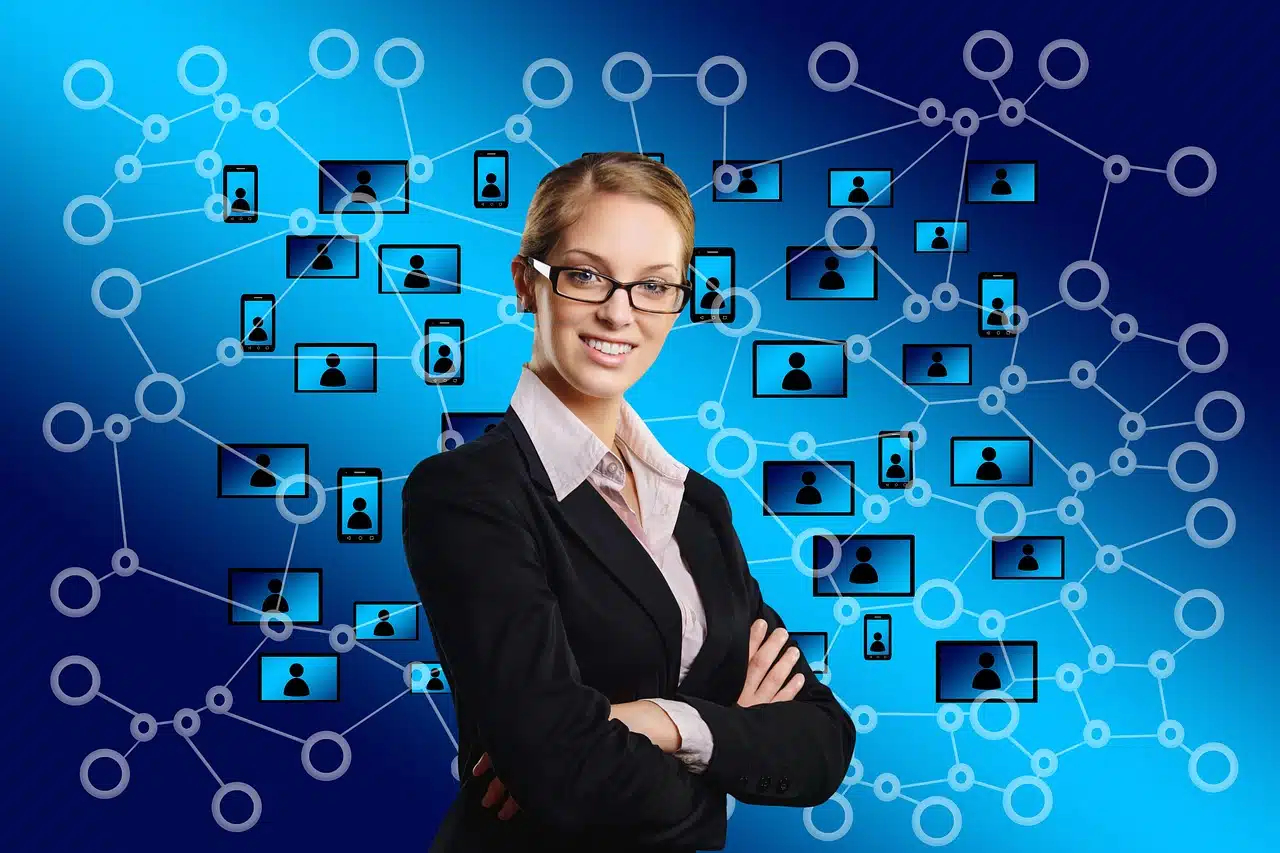 woman, face, throughts, nature, media, head, question mark, circles, tree, structure, networks, internet, social, social network, facebook, google, social networking, networking, social media, website, presentation, multimedia, communication
